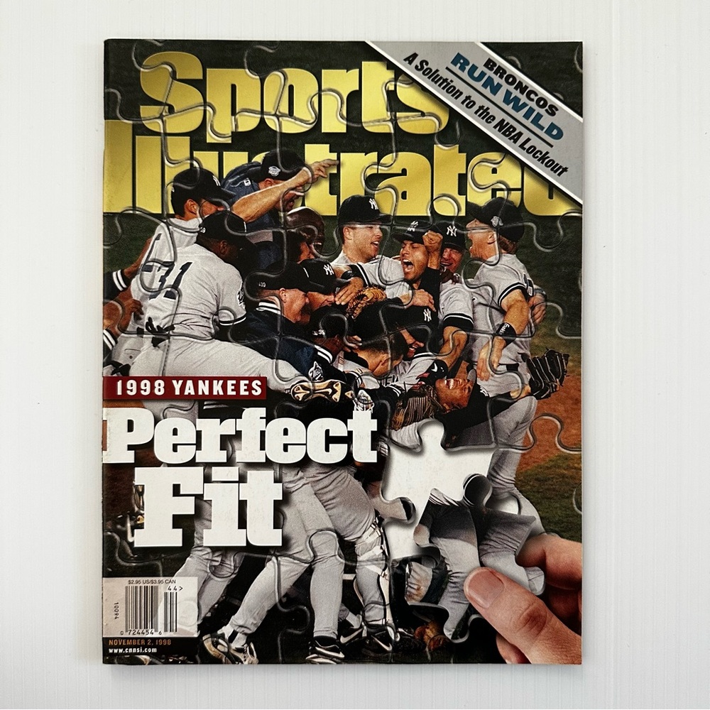 1998 New York Yankees Sports Illustrated November 2, 2008 World Series Champs